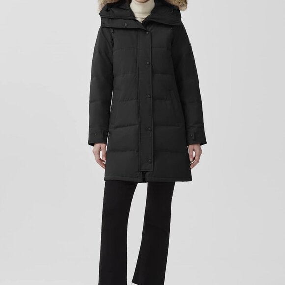 Canada Goose Shelburne Parka Jacket Size S in True Black - Picture 7 of 7